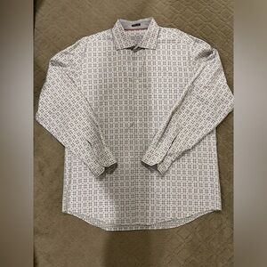 Bugatchi Uomo men button down shirt size XXL